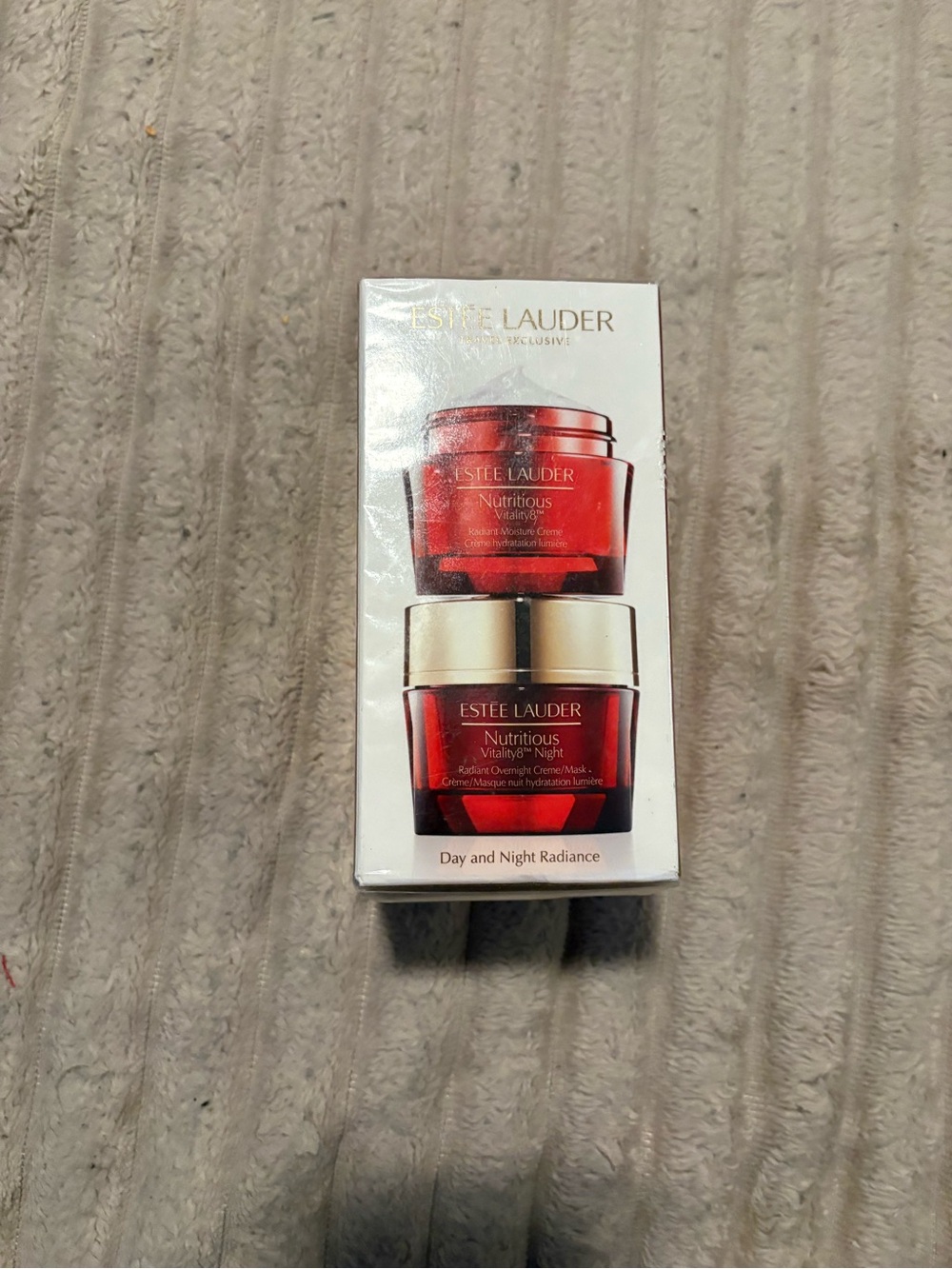 Estée Lauder Nutritious Day and Night Radiance Cream Set - Red MUT-2/47 BNWT